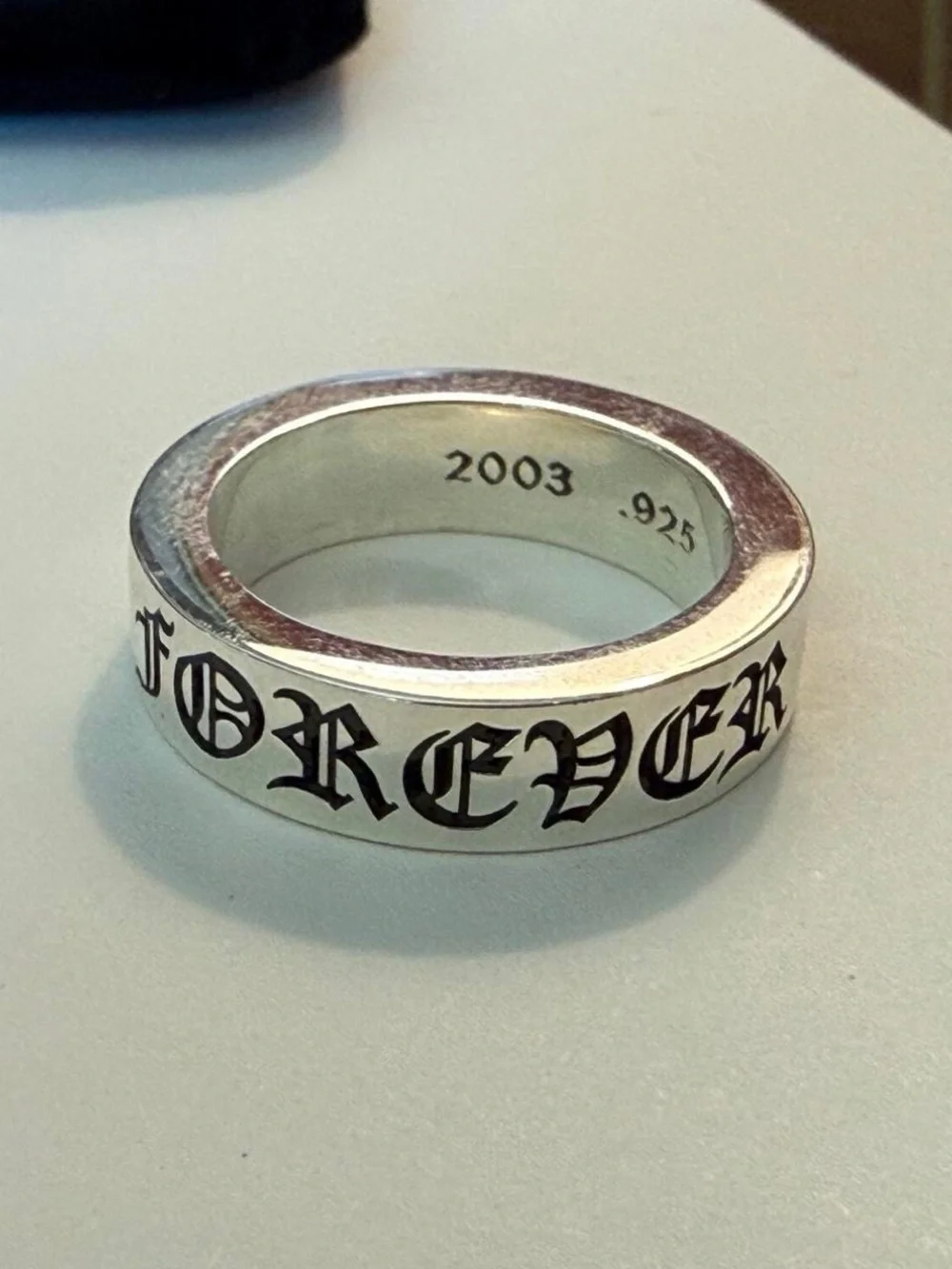 NWT Chrome Hearts Forever Ring SZ 10
